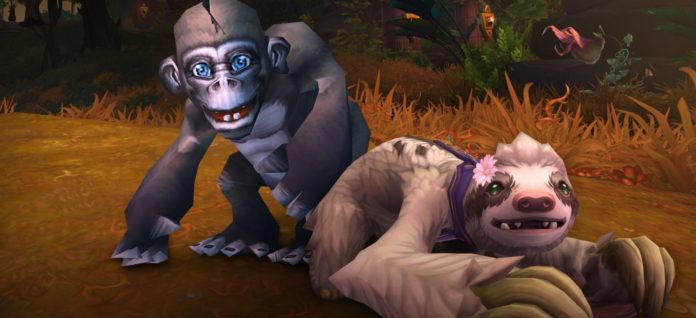 Vous pouvez débloquer ce familier de charité de singe World of Warcraft gratuit dès maintenant
