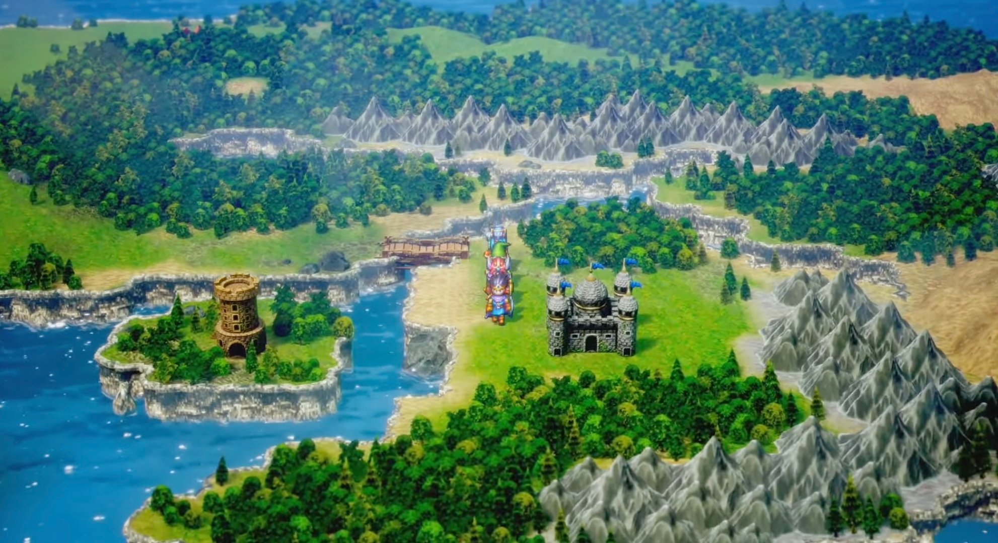 Remake de Dragon Quest III HD-2D