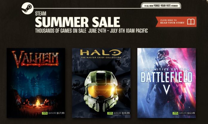 Steam Summer Sale 2021 maintenant disponible
