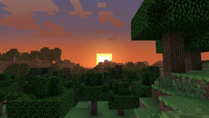 minecraft-sunset-1