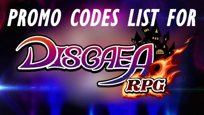 disgaea-promo-codes