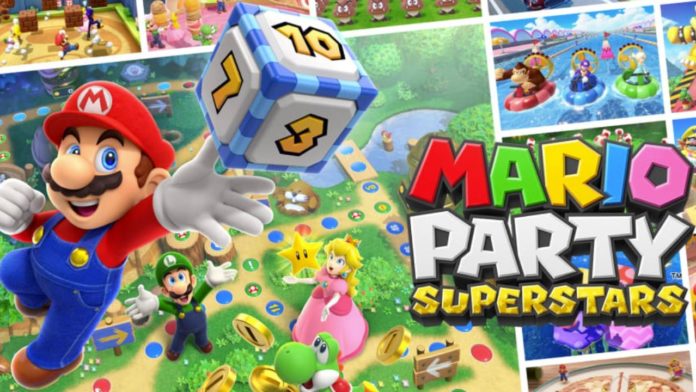 Mario Party Superstars Cover Minigames