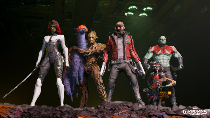 Les développeurs de Marvel Guardians of the Galaxy ont optimisé le jeu pour réduire la taille de stockage
