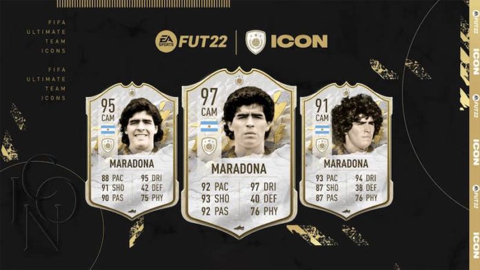 FIFA 22 a perdu Diego Maradona suite à un différend contractuel

