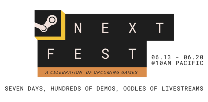 Steam Next Fest 2022 aura lieu en juin
