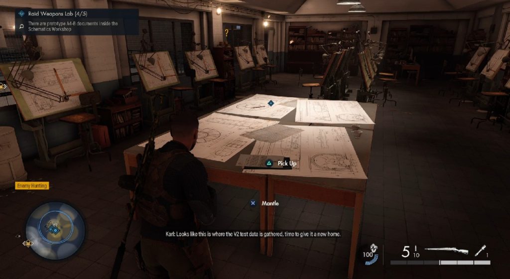 Sniper Elite 5 Mission 7 Objectifs optionnels