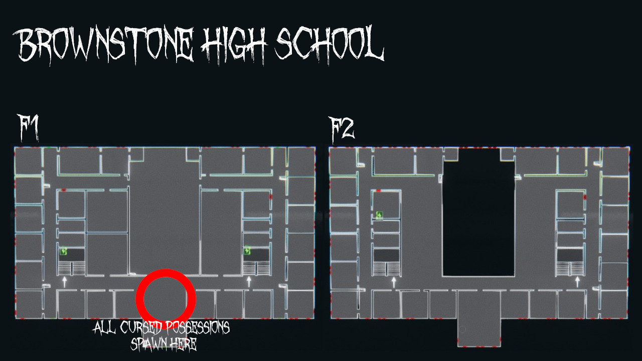 Phasmophobie-Brownstone-High-School-Map