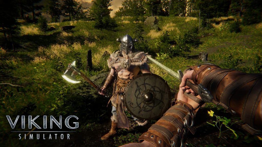 Capture d'écran du gameplay du simulateur Viking