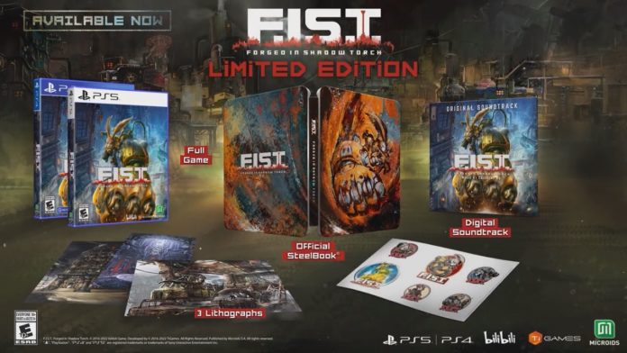 FIST Forged In Shadow Torch obtient une édition physique PlayStation limitée
