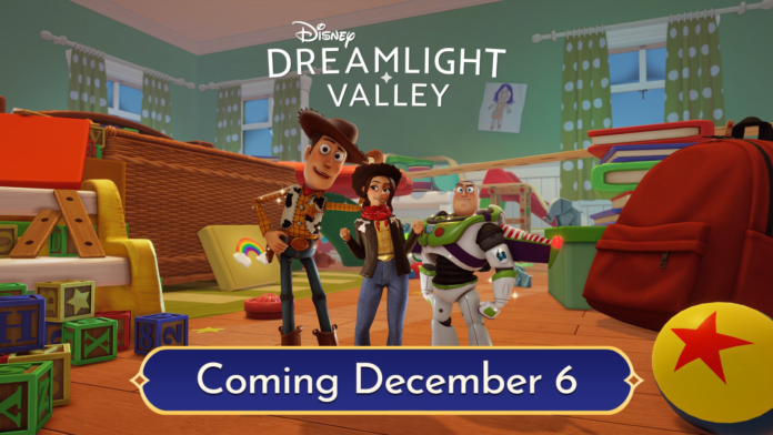 Mise à jour Disney Dreamlight Valley Toy Story à venir le 6 décembre

