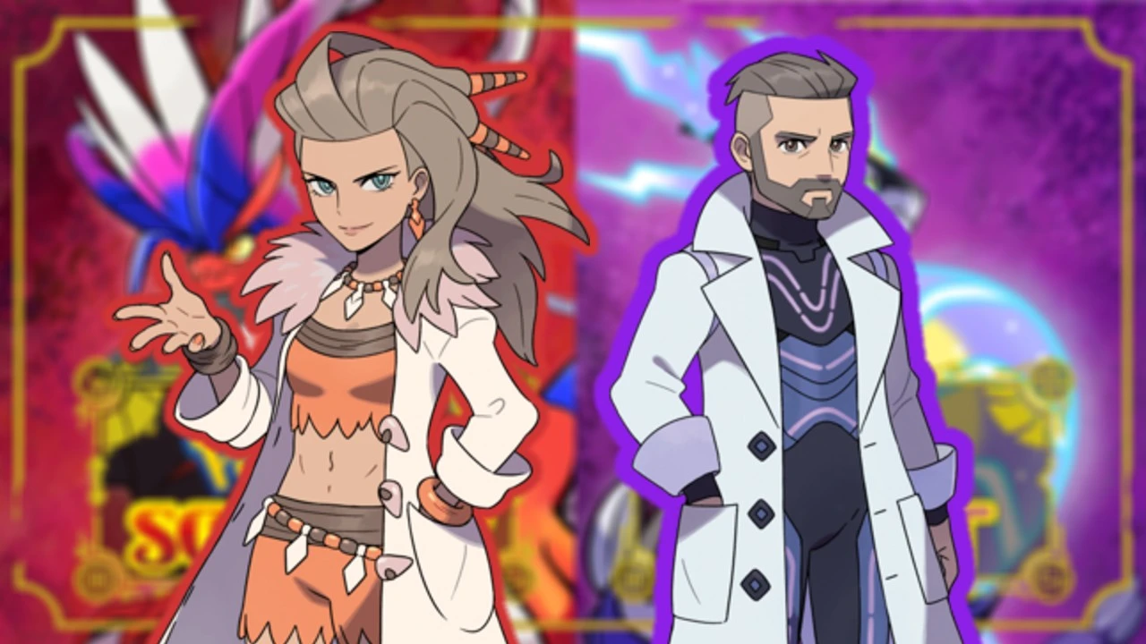 Pokemon-Scarlet-and-Violet-Professor-Sada-and-Turo