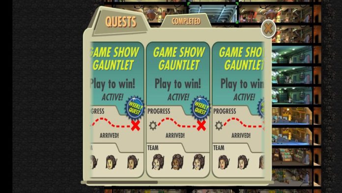 fallout shelter game show gauntlet moira