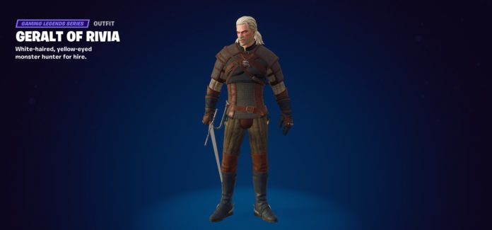 Fortnite how to get Geralt of Rivia skin