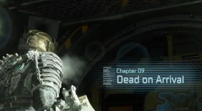 Dead Space Remake - Tout le chapitre 9: Emplacements des journaux morts à l'arrivée

