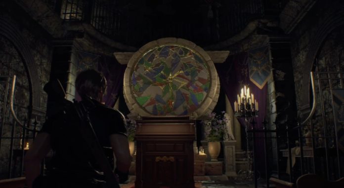 Resident Evil 4 Remake: Solution de puzzle d'église en vitrail
