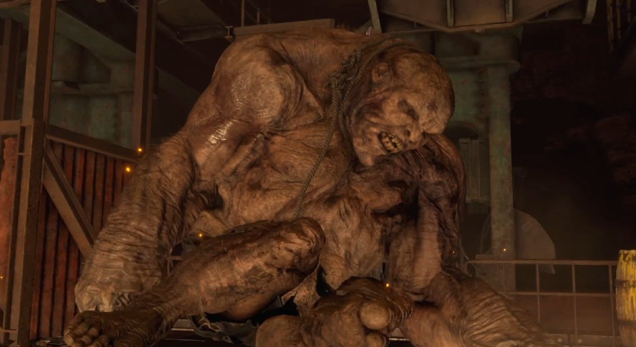 Resident Evil 4 Remake El Gigante Duo combat contre le boss