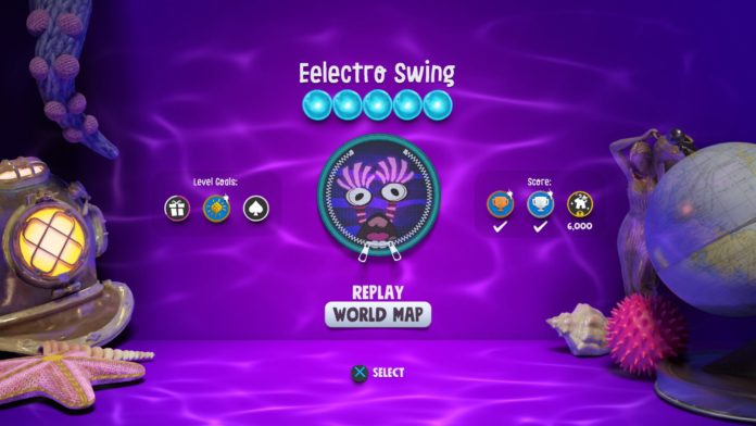 Sackboy A Big Adventure: Eelectro Swing Dream Orb Emplacements
