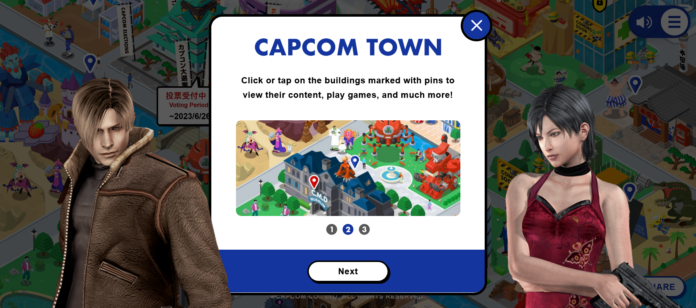 Capcom célèbre son 40e anniversaire avec le site Web de Capcom Town
