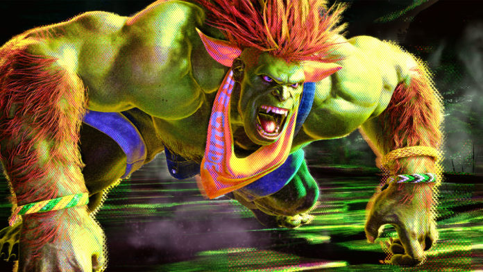 Street Fighter 6 Blanka roaring