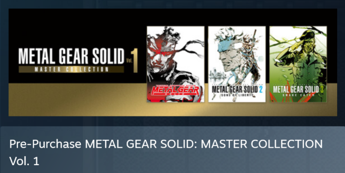 Metal Gear Solid Master Collection Vol 1 ne fonctionnera pas avec la souris et le clavier
