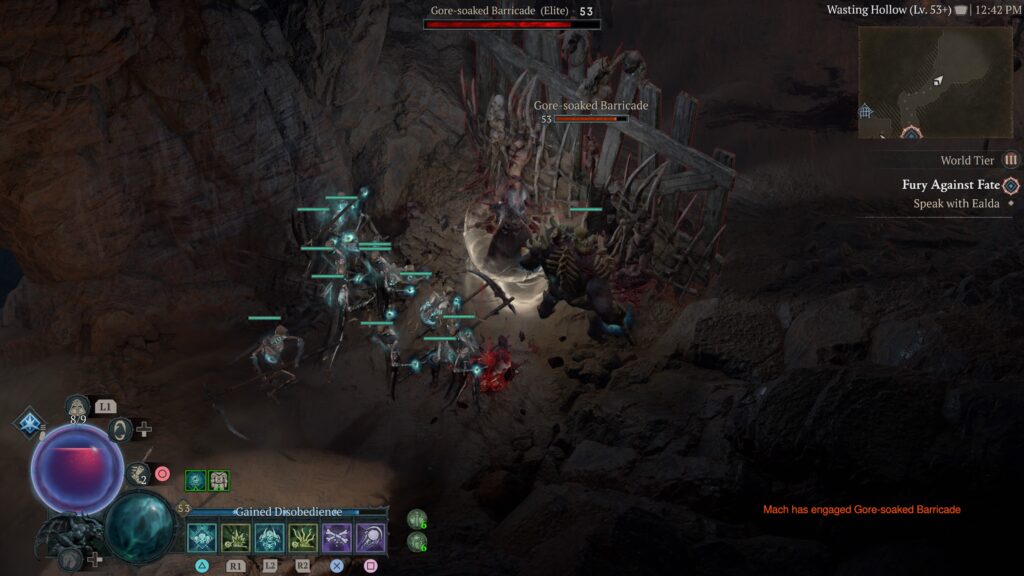 Diablo 4 Fury Against Fate a buggé la barrière