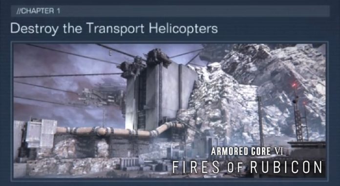  Armored Core 6: Fires of Rubicon – Procédure pas à pas pour détruire les hélicoptères de transport |  Guide Mission 4
