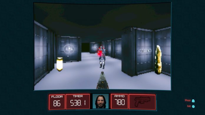 Cyberpunk 2077 : jouez à un œuf de Pâques 3D de Wolfenstein

