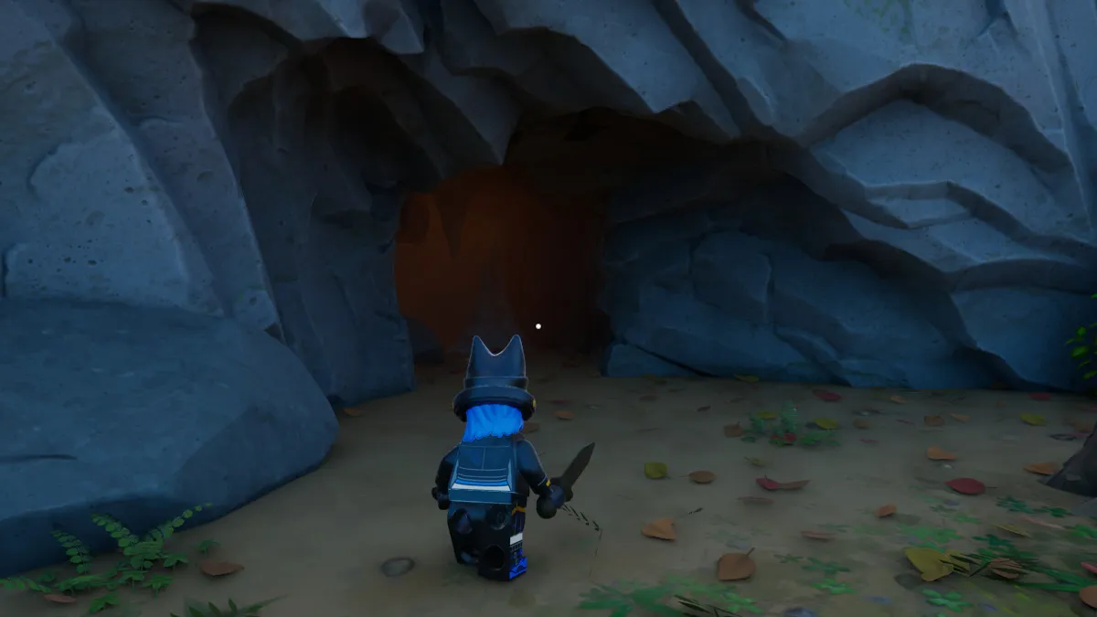 Comment trouver et entrer dans une grotte dans LEGO Fortnite