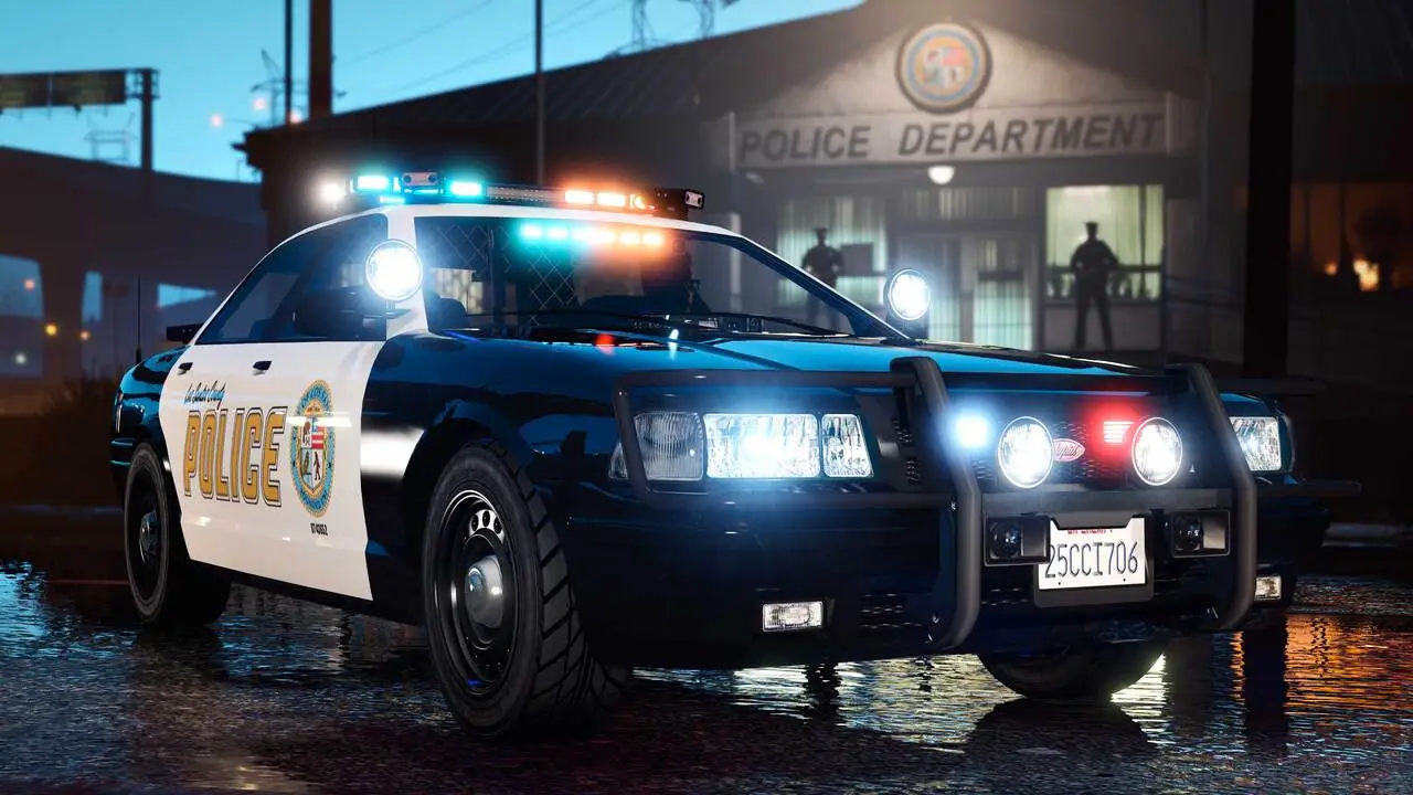 GTA-Online-Police-Car