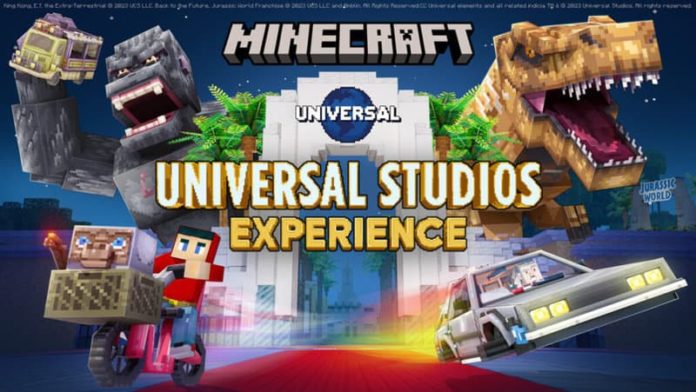 Minecraft lance le DLC du parc à thème Universal Studios
