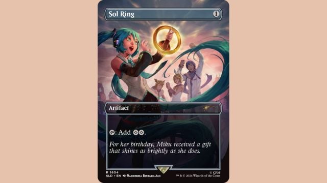 Bague Sol MTG Hatsune Miku