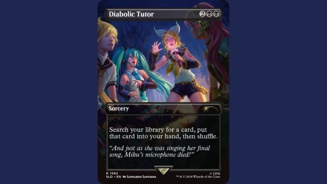 tuteur diabolique MTG Hatsune Miku