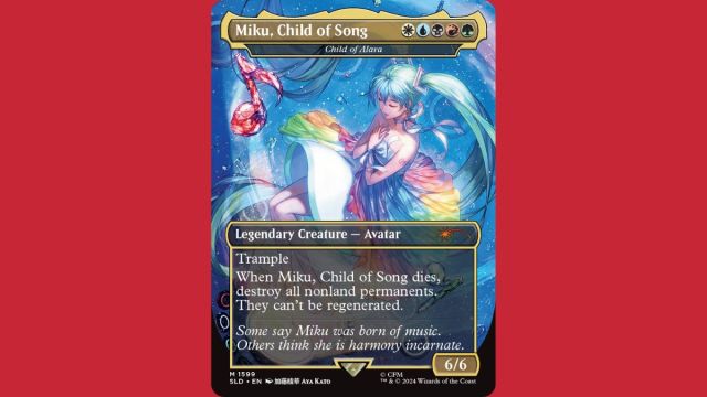 enfant d'Alara MTG Hatsune Miku