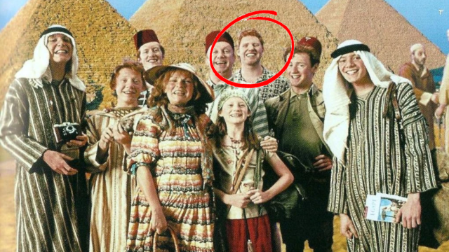 Les Weasley en vacances d'été en Egypte
