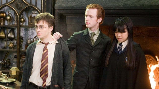 Percy aborde Harry et Cho