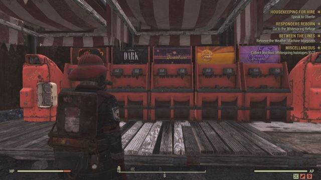 distributeurs automatiques de nuka cola fallout 76