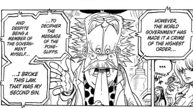 Le Dr Vegapunk confesse ses péchés dans One Piece