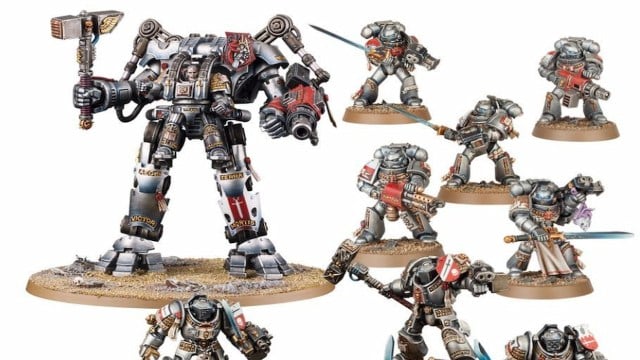 warhammer 40k chevaliers gris