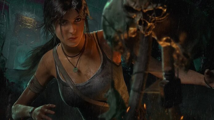Lara Croft in Dead by Daylight