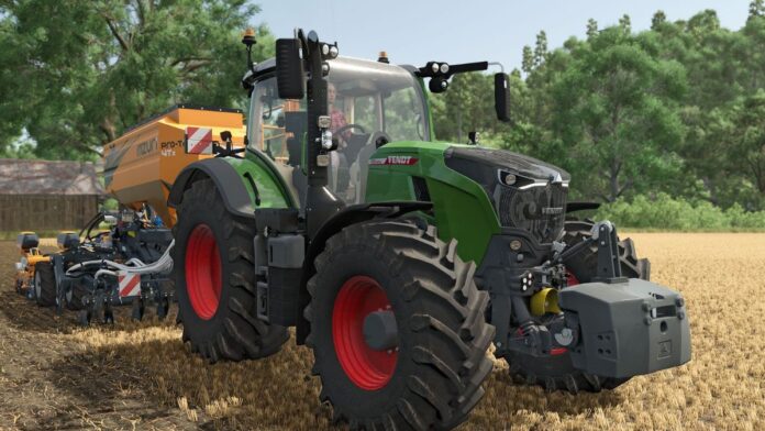 massive tractor in farming simulator 25