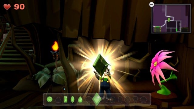 Luigi's Mansion 2 HD Gemme d'arbre creux