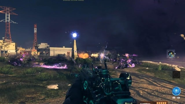 Obélisque dans MW3 Zombies