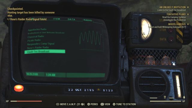 Vault Tec diffusé dans Fallout 76