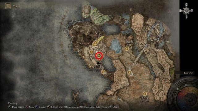 Elden Ring Shadow of the Erdtree DLC Où trouver et utiliser la clé des profondeurs de puits - petit emplacement privé de grâce sur la carte