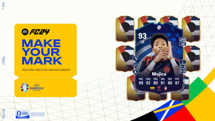 An image of Johan Mojica Make Your Mark objective in EA FC 24