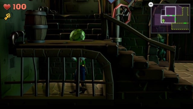 Luigi's Mansion 2 HD Émeraude sous les marches