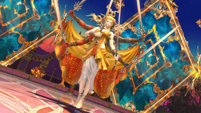 L'Araya dorée dans Final Fantasy XIV