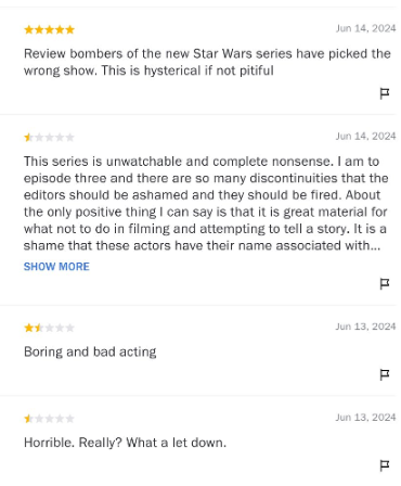 Critique de Bombardement Acolyte, le film, pas la série télévisée Star Wars