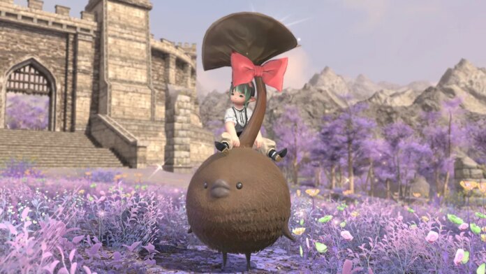 Chocopokkur mount in Final Fantasy XIV