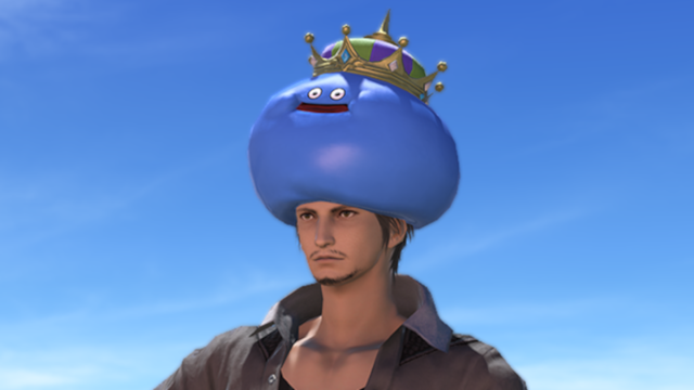 La couronne King Slime dans Final Fantasy XIV